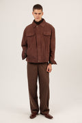BROWN CORDUROY JACKET