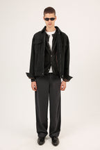 BLACK CORDUROY JACKET